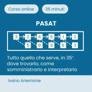 Corso online asincrono PASAT guida alla somministrazione e all'interpretazione dei risultati