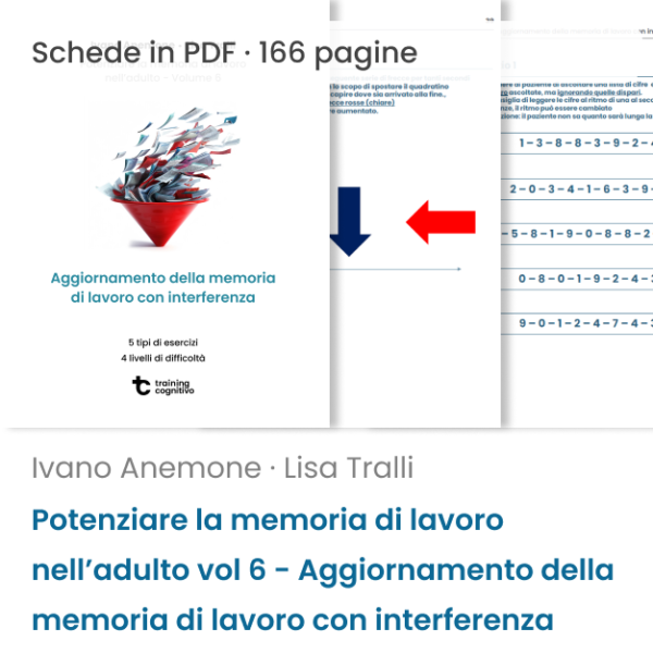 Potenziare la memoria di lavoro 6 - Aggiornamento della memoria di lavoro con interferenza