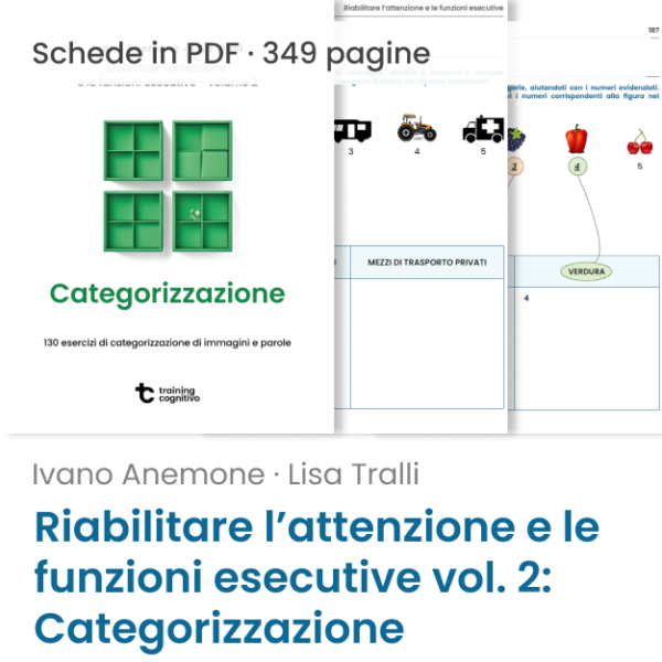 Riabilitare l'attenzione e le funzioni esecutive 2_ categorizzazione