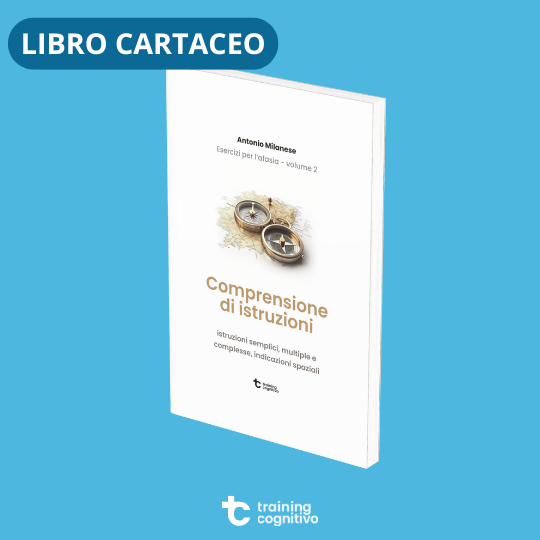 [Libro cartaceo] Esercizi per l'afasia 2: Comprensione di istruzioni