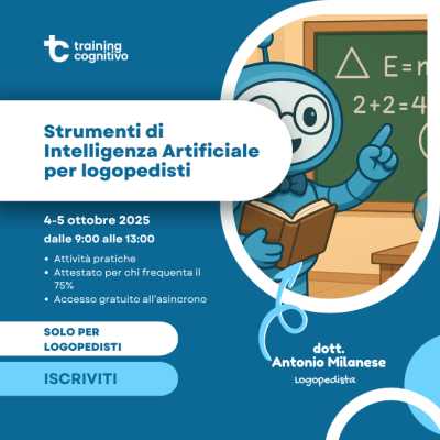 Training Cognitivo - Strumenti di IA sincrono